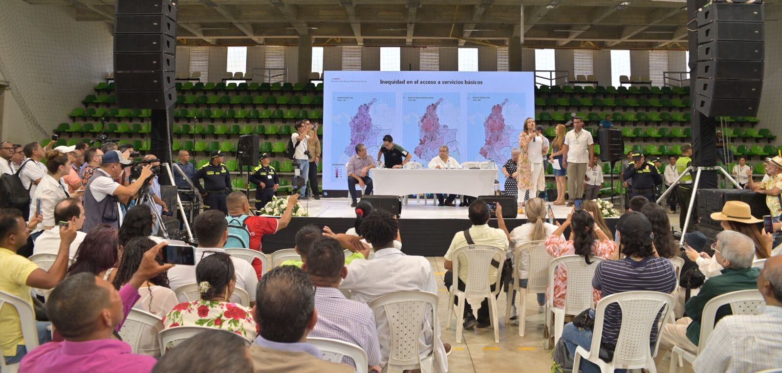 Intervención de la ministra de salud en la Cumbre del Caribe en Barranquilla.