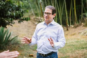 Ministro de Agricultura, Rodolfo Zea.