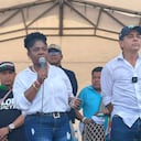 La vicepresidenta de Colombia asistió a las marchas de este 1 de mayo.