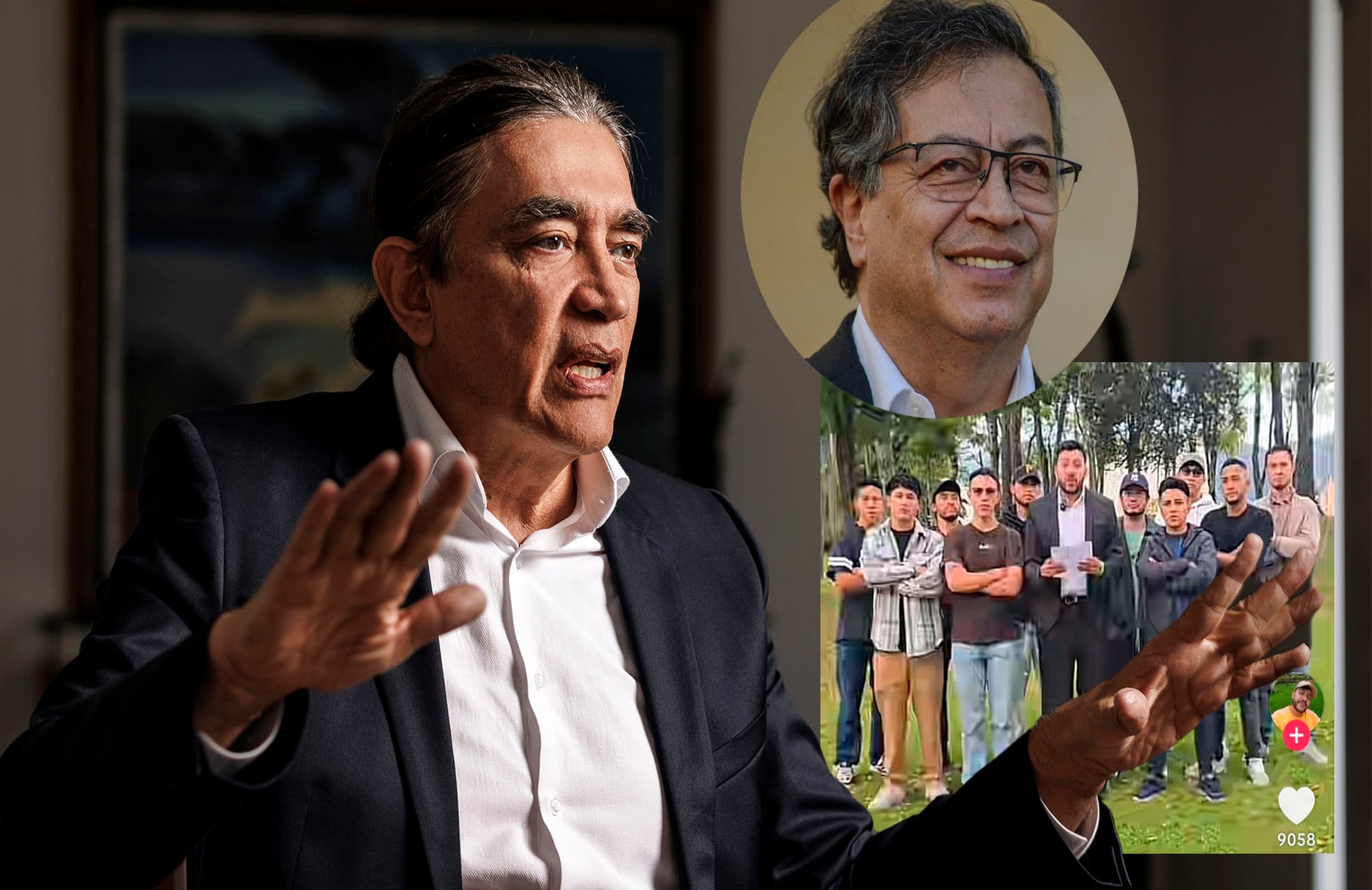 Gustavo Bolivar, Gustavo Petro Brayans