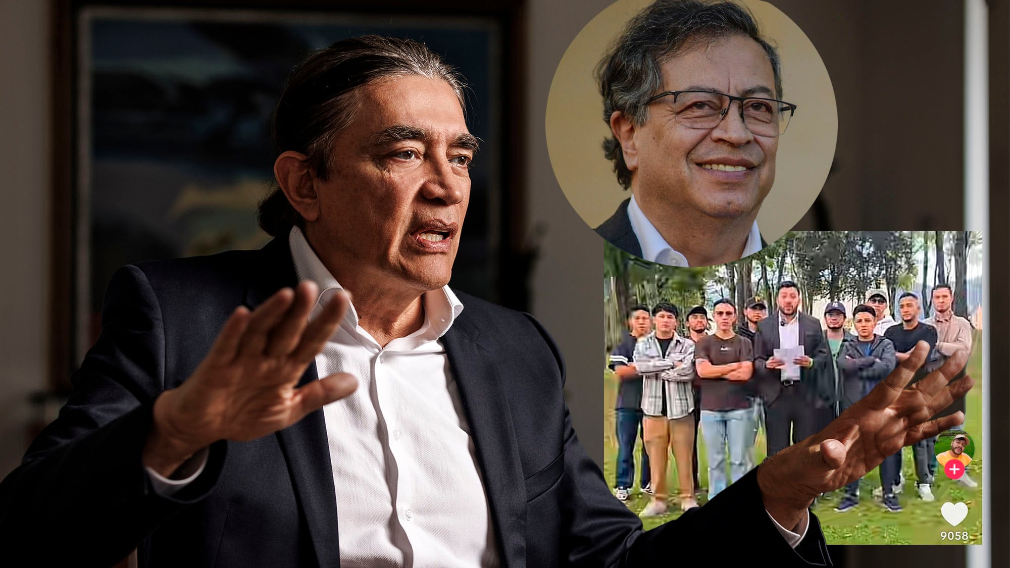 Gustavo Bolivar, Gustavo Petro Brayans