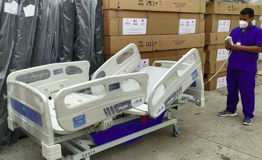 Coronavirus en Bogotá: Hospital de Engativá recibió 39 camas y varias donaciones para enfrentar el tercer pico