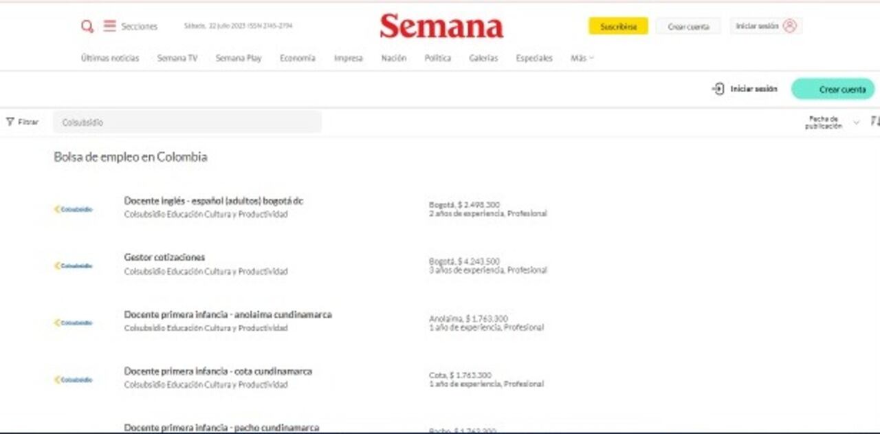 La compañía esta ofreciendo vacantes para tecnólogos y profesionales.
