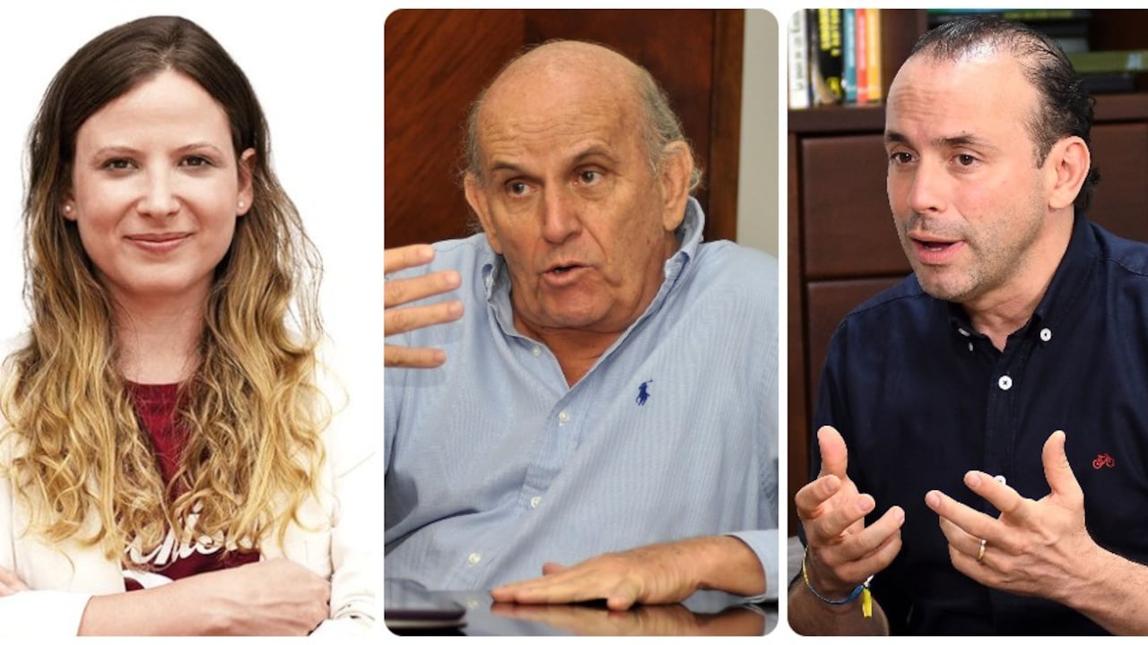 Diana Rojas, Maurice Armitage y Alejandro Eder.