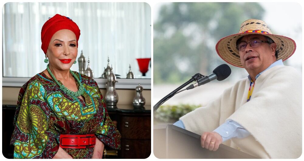 Piedad Córdoba y Gustavo Petro.