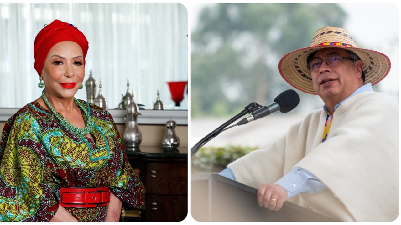 Piedad Córdoba y Gustavo Petro.