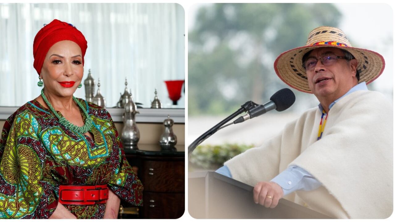 Piedad Córdoba y Gustavo Petro.