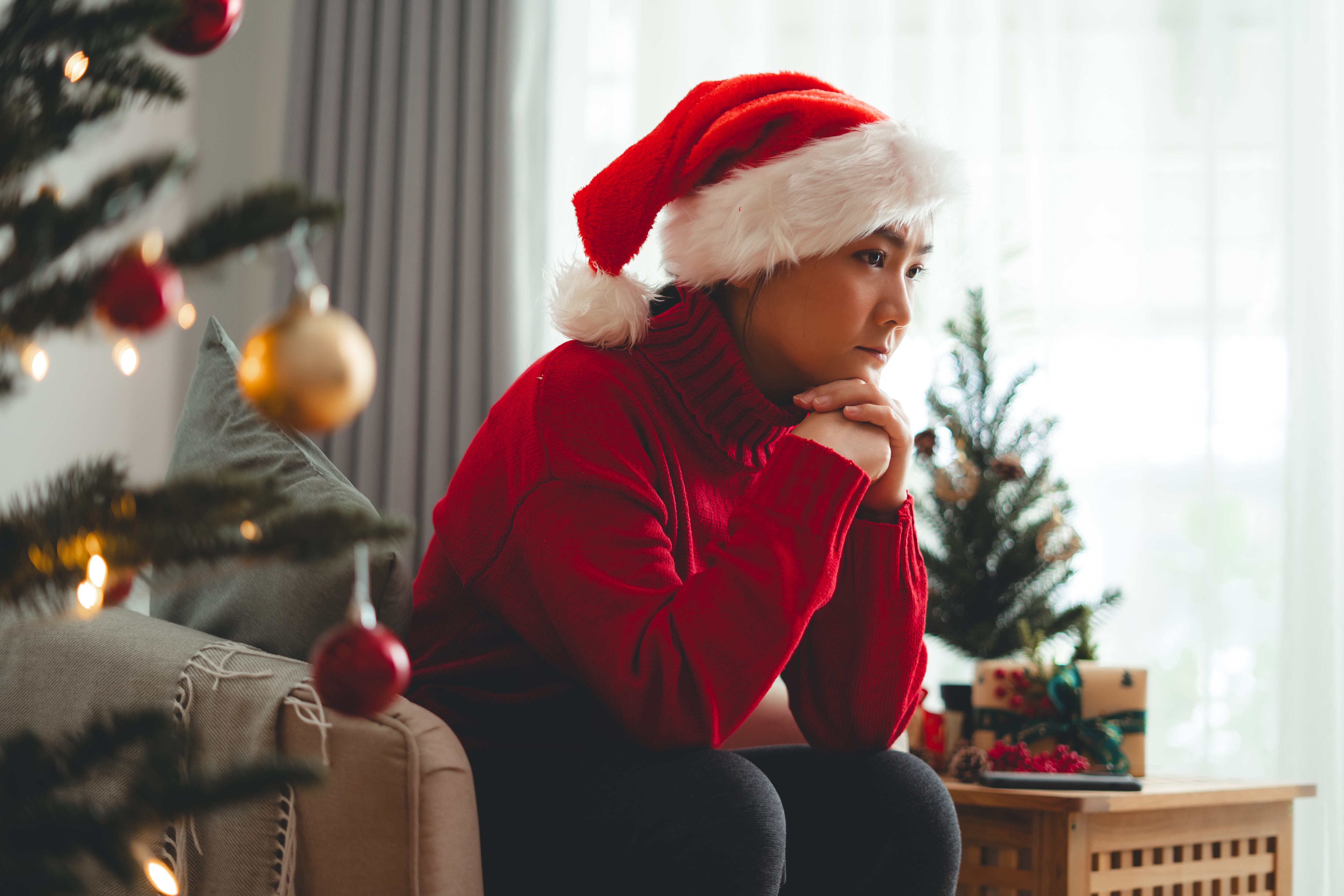 La Navidad puede intensificar estos sentimientos de soledad.