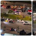Videos difundidos en redes sociales evidenciaron la presencia de cientos de conductores participando en piques ilegales en Bogotá.