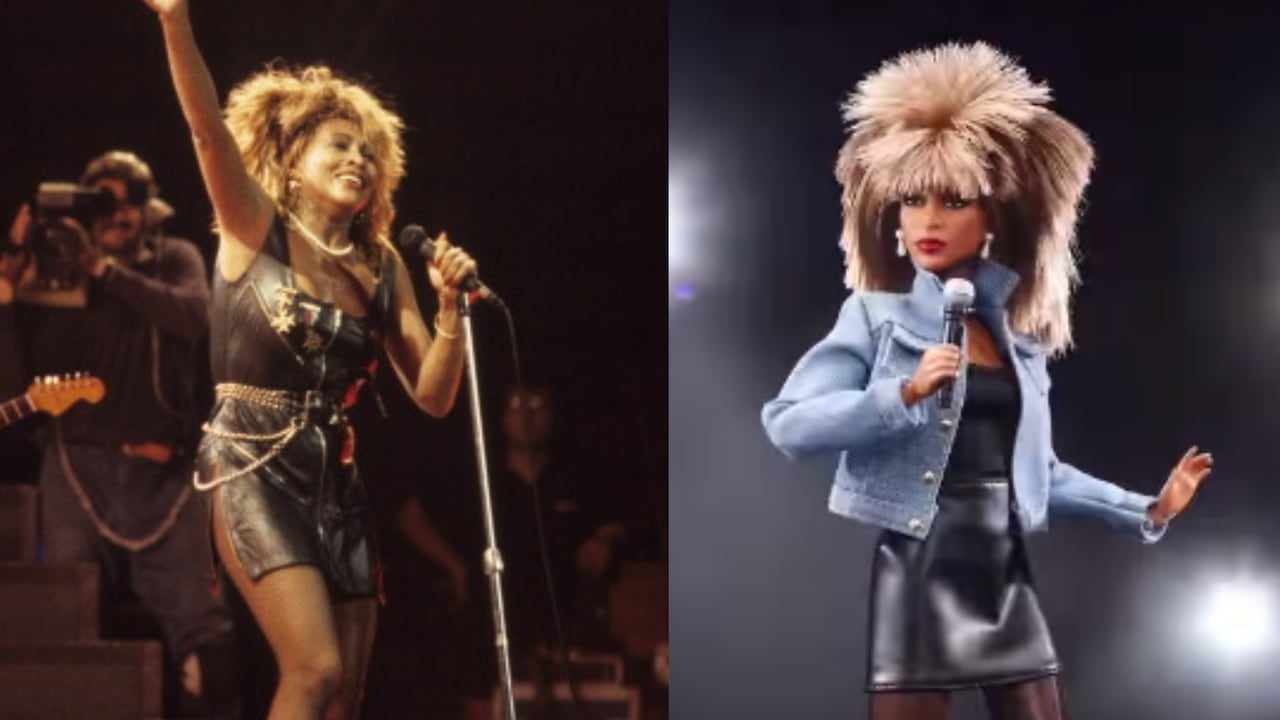 Tina Turner, la reina del rock, inspiró la nueva muñeca de Barbie.