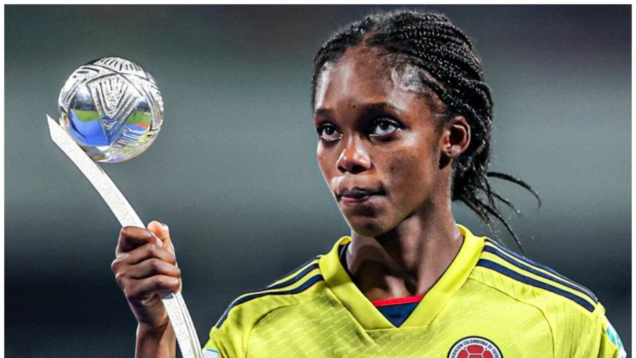 Linda Caicedo finalista entre las mejores jugadoras del mundo.