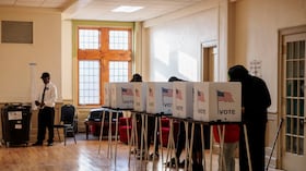 votaciones entre Kamala Harris y Donald Trump. elecciones