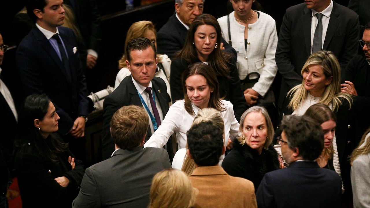 María Claudia Tarazona, esposa de Miguel Uribe Turbay