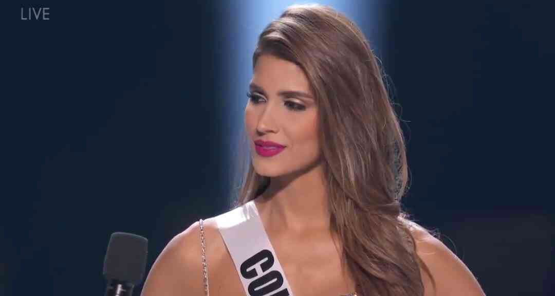 Gabriela Tafur, exseñorita Colombia. 