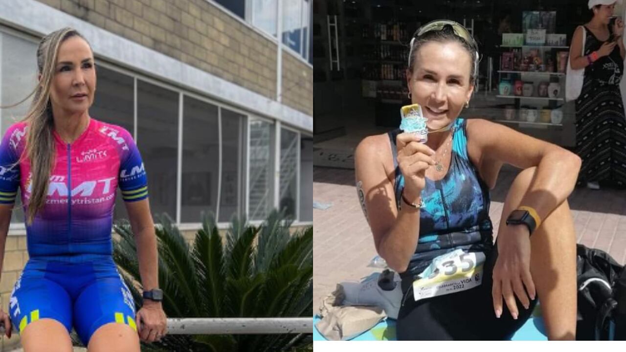 Luz Mery Tristán practicaba deportes como ciclismo, atletismo y patinaje a manera de recreación luego de su retiro.