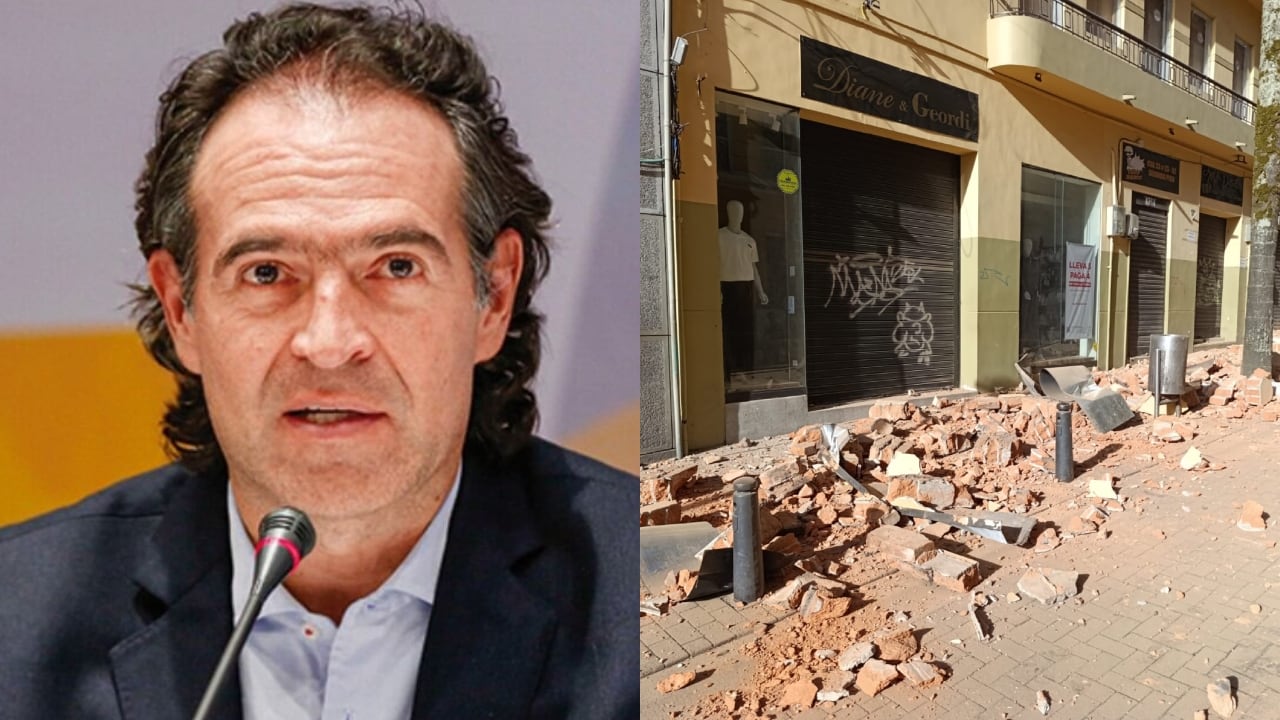 Federico Gutiérrez y las consecuencias del sismo en Colombia.