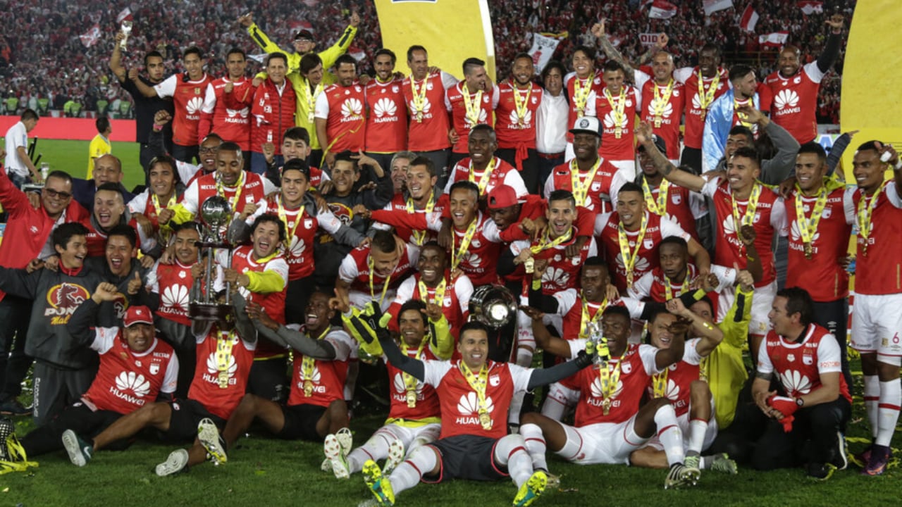 Nómina campeona de Independiente Santa Fe en la Liga 2026-II.