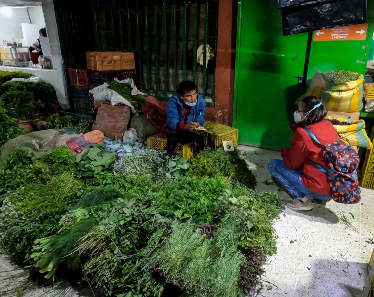 Plaza de Mercado Samper Mendoza en Bogotá