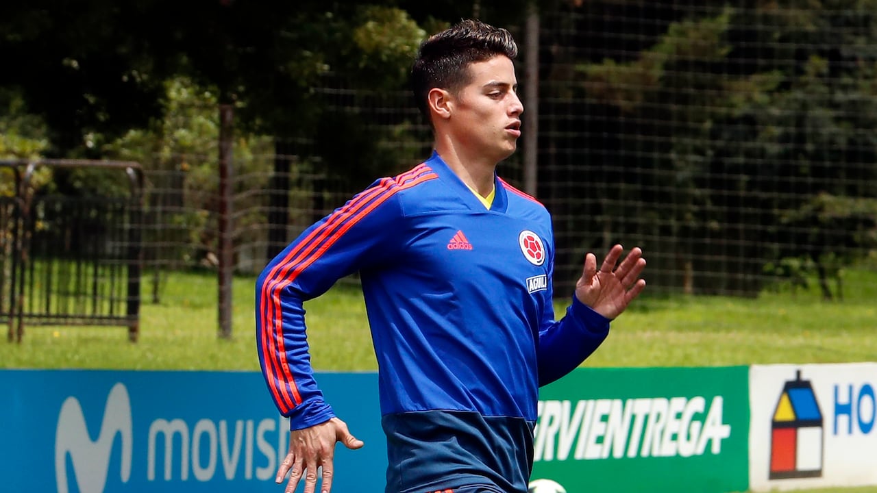 James Rodríguez se podría perder el próximo partido de la Selección Colombia