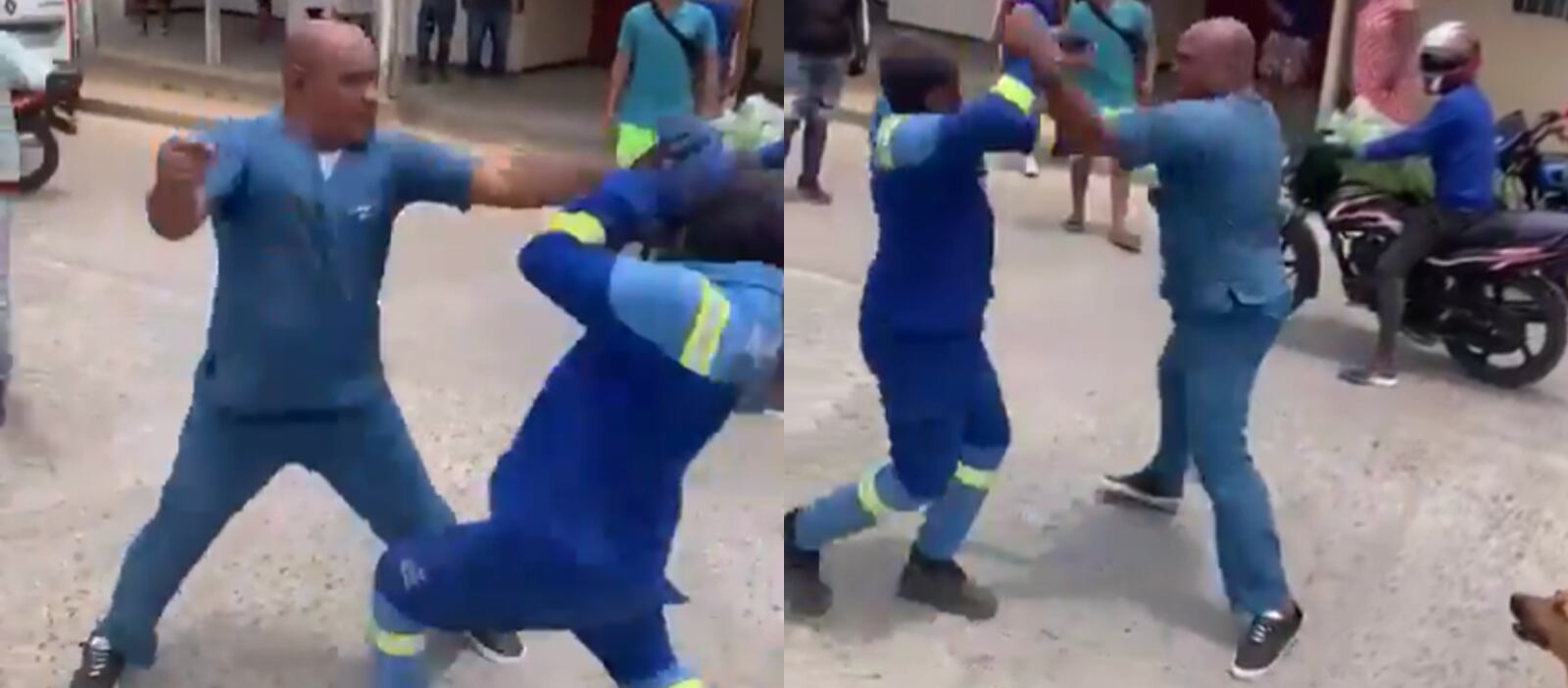 La pelea se habría originado porque el funcionario habría cortado la luz al consultorio, pese a que el servicio ya estaba pago.