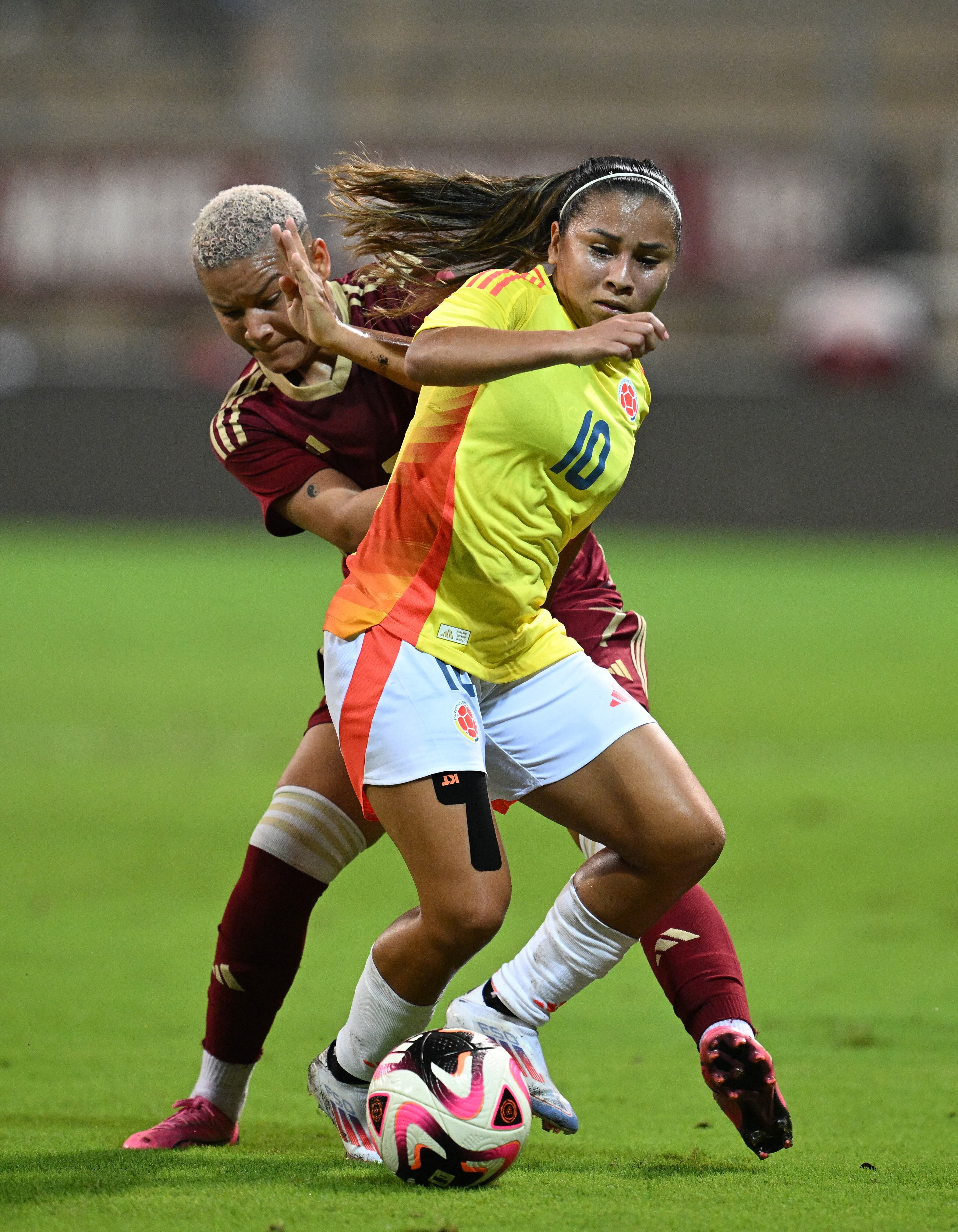 Selección Colombia femenina vs Venezuela - partido amistoso - Estadio Metropolitano de Lara.