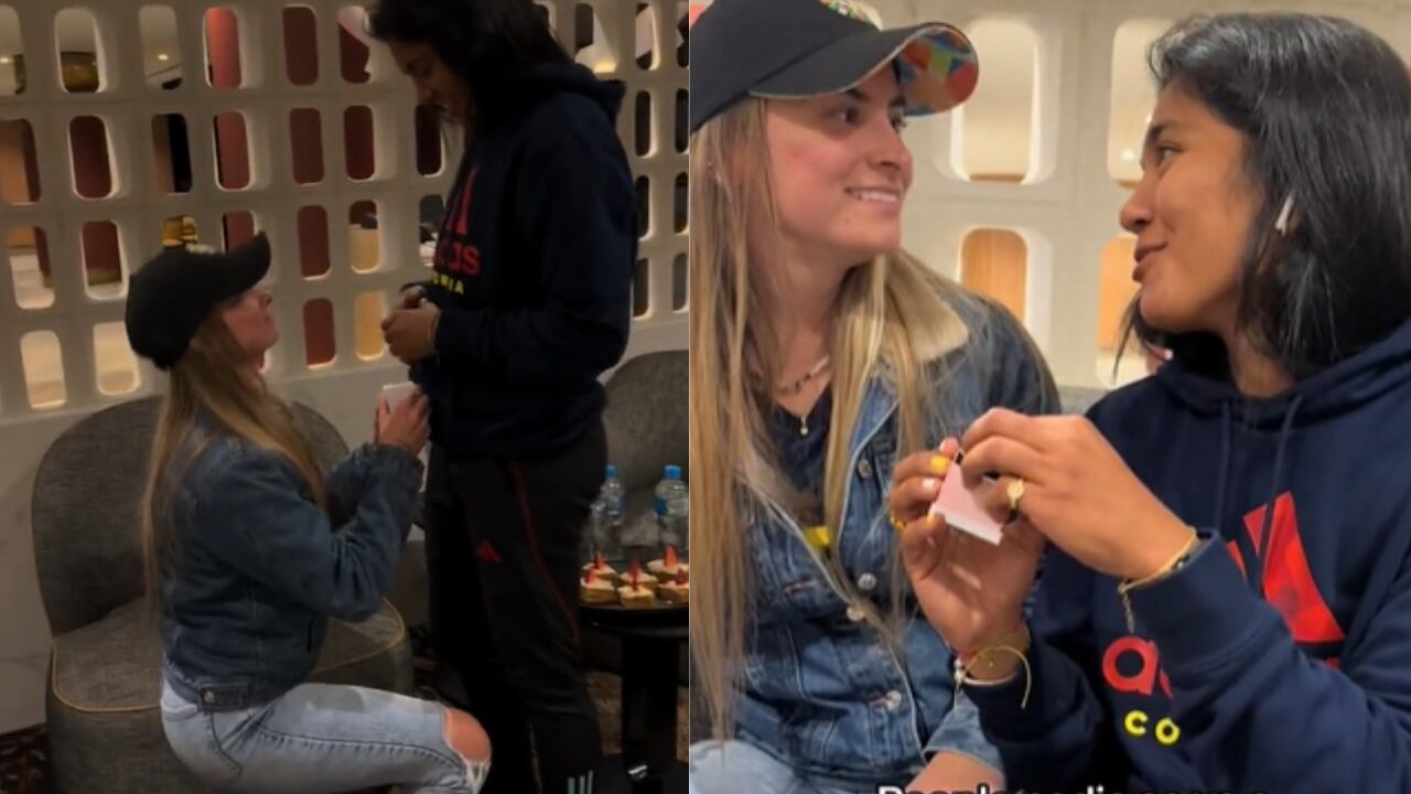 Daniela Arias y Yessica Gallo aseguraron que la propuesta de matrimonio fue una broma