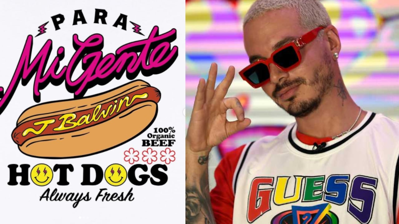 J Balvin lanza línea de ropa de perros calientes