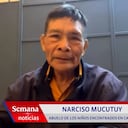 Narciso Mucutuy, abuelo de los cuatro niños indígenas rescatados en la selva.