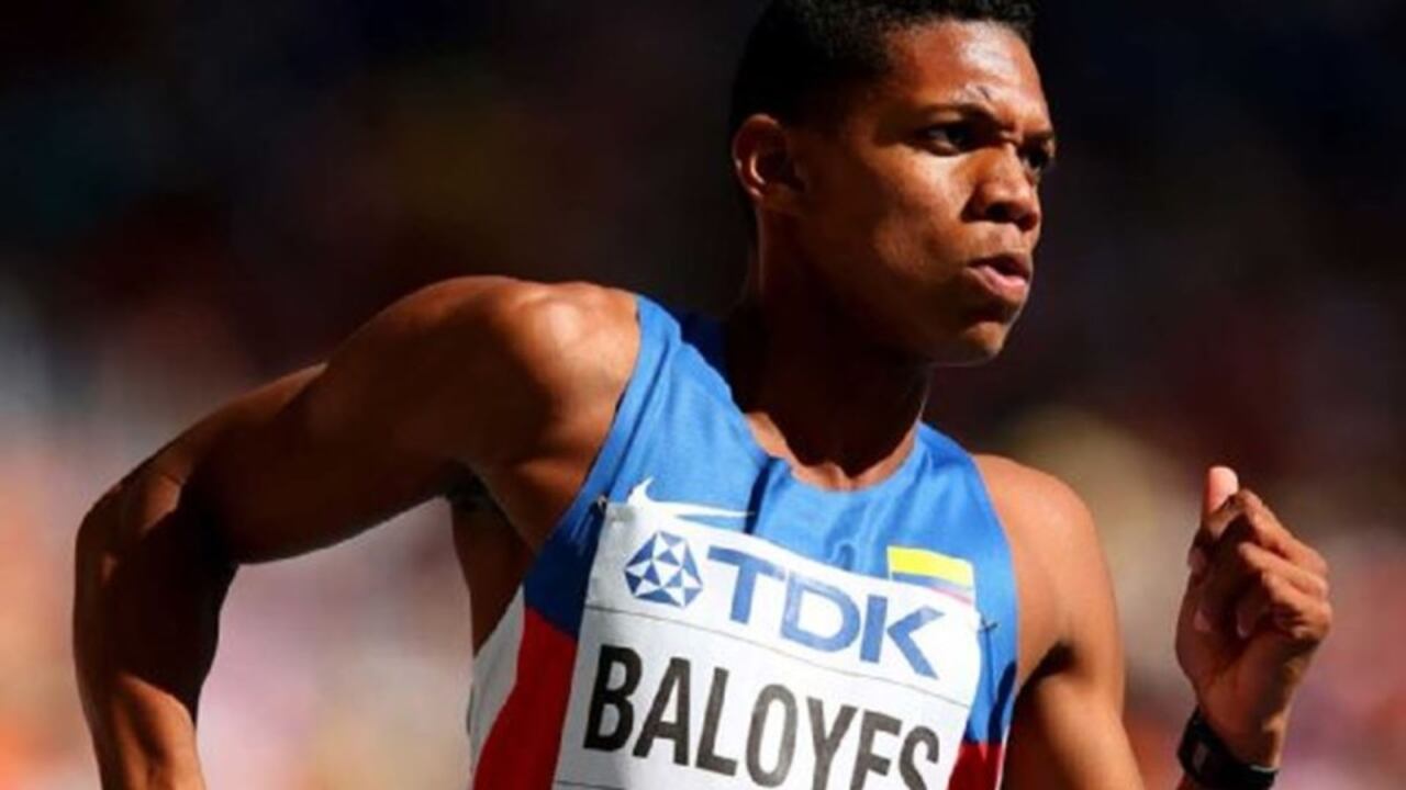 Bernardo Baloyes, atleta colombiano