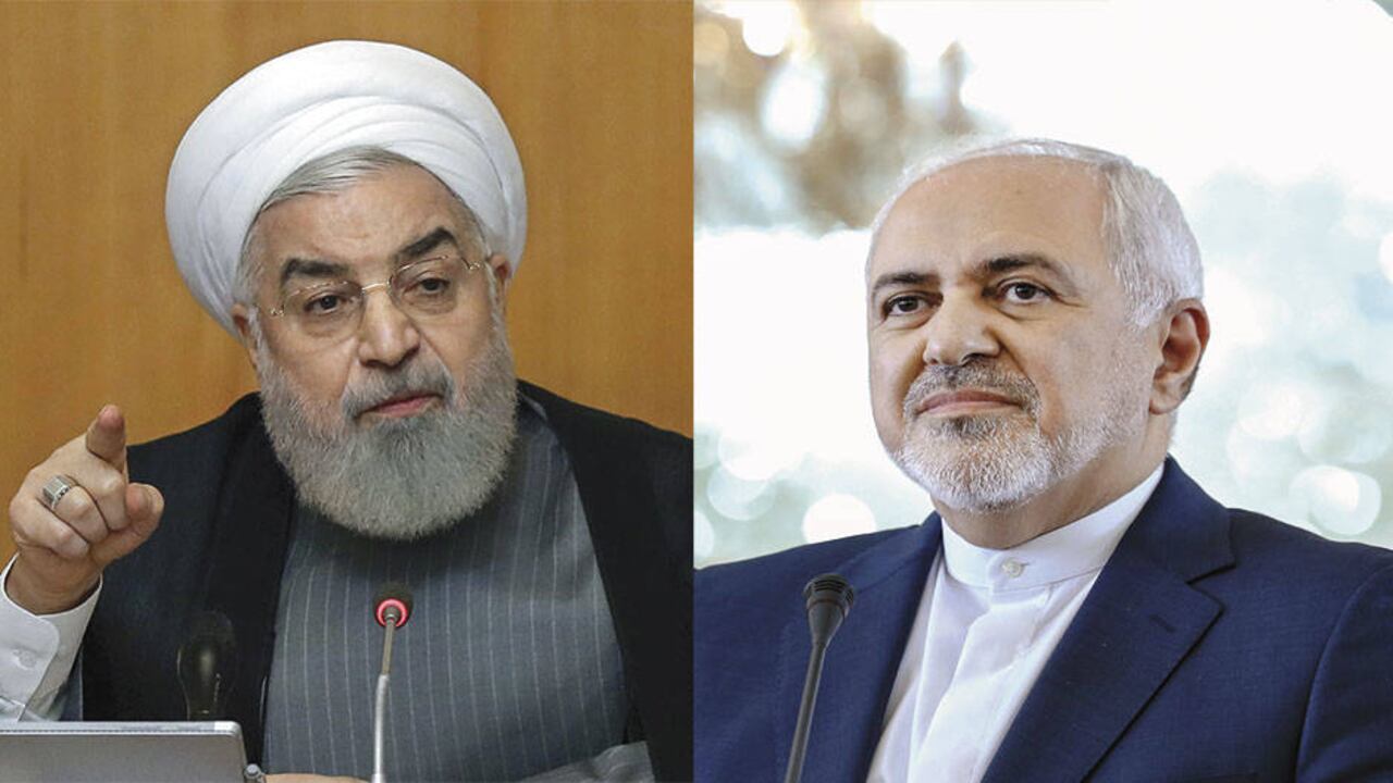 Hasán Rohaní se opone a cualquier sanción económica. Su ministro de Asuntos Exteriores, Mohamad Zarif, ayudó a negociar el acuerdo nuclear en 2015. Foto: AP