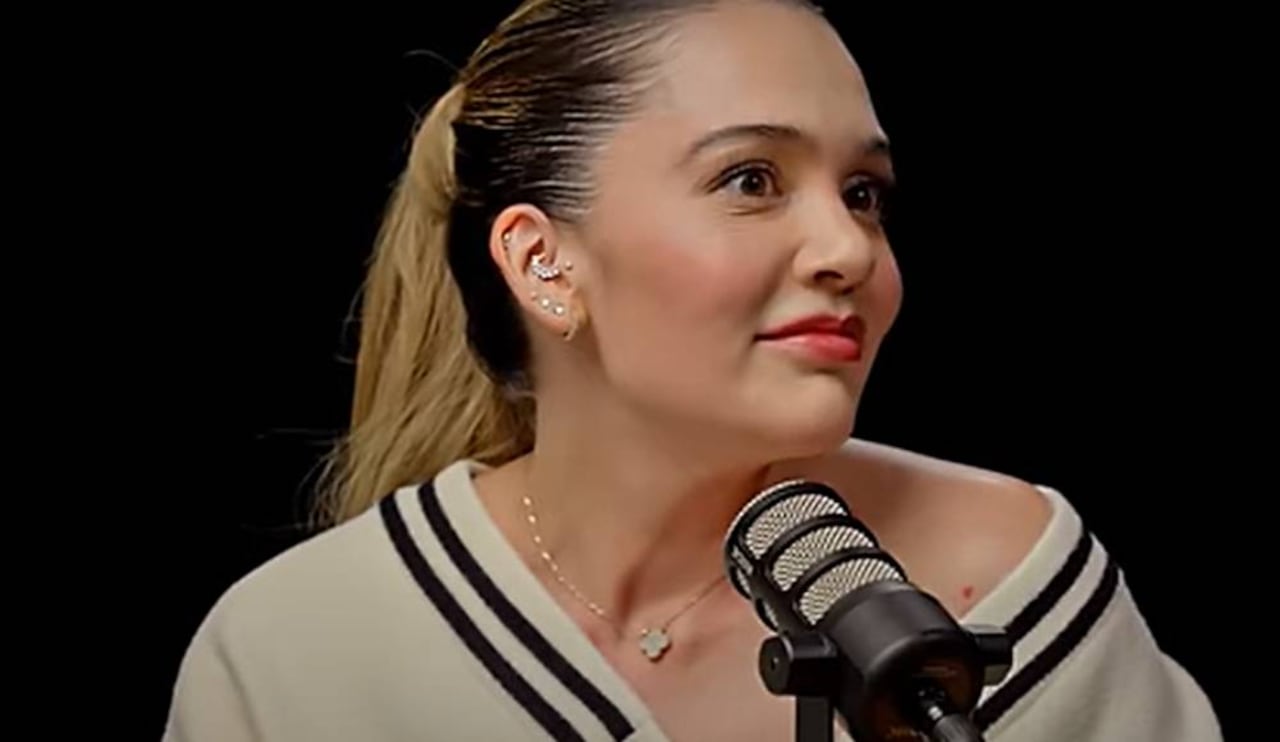 Lina Tejeiro habló de la canción de sus exparejas.