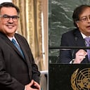 Francisco Palmieri. Embajador de los Estados Unidos en Colombia.
Embajador y Petro e la ONU