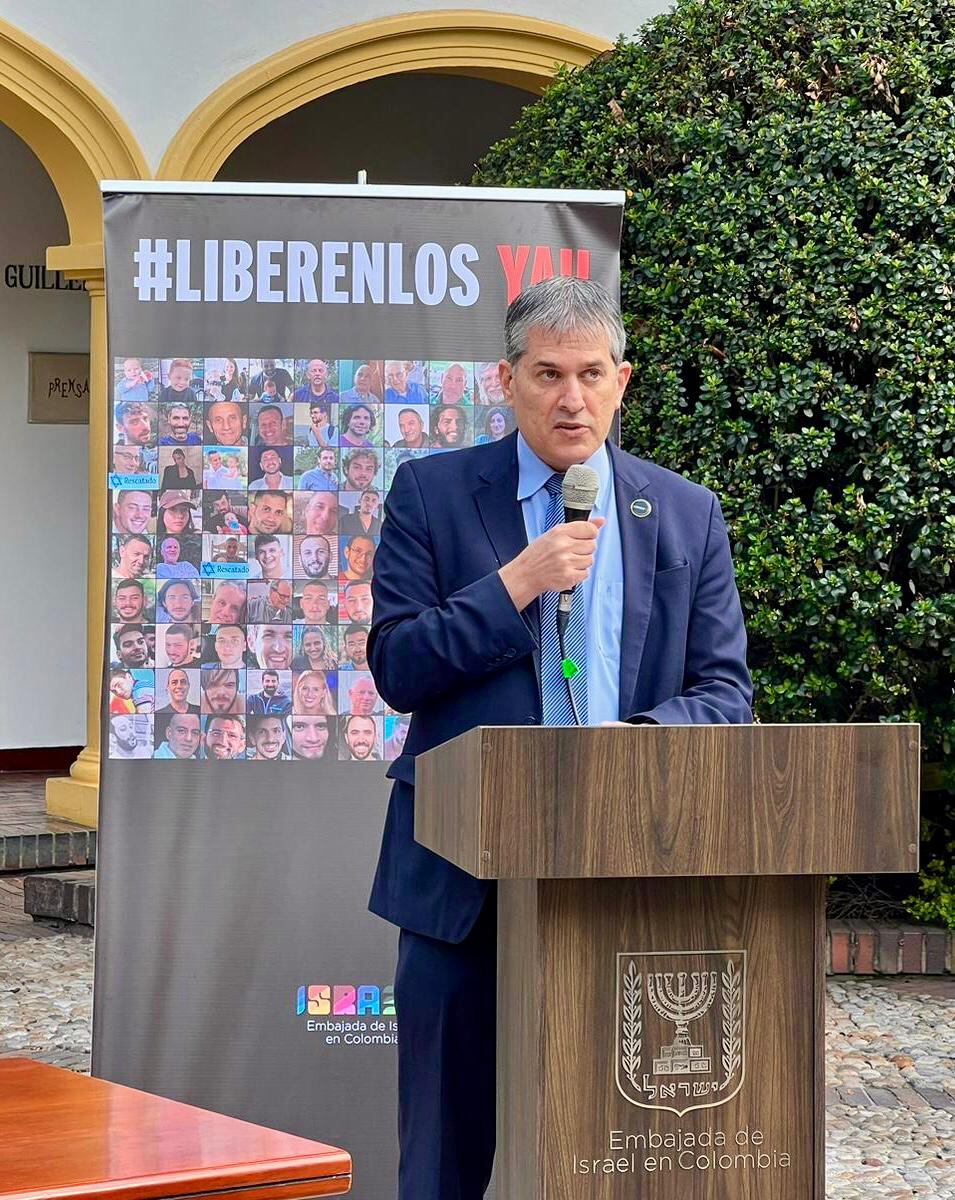 Homenaje de la Embajada de Israel en el Concejo de Bogotá.