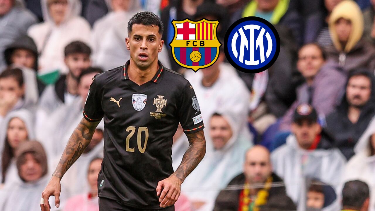 El futuro de João Cancelo estaría entre Barcelona e Inter de Milán.