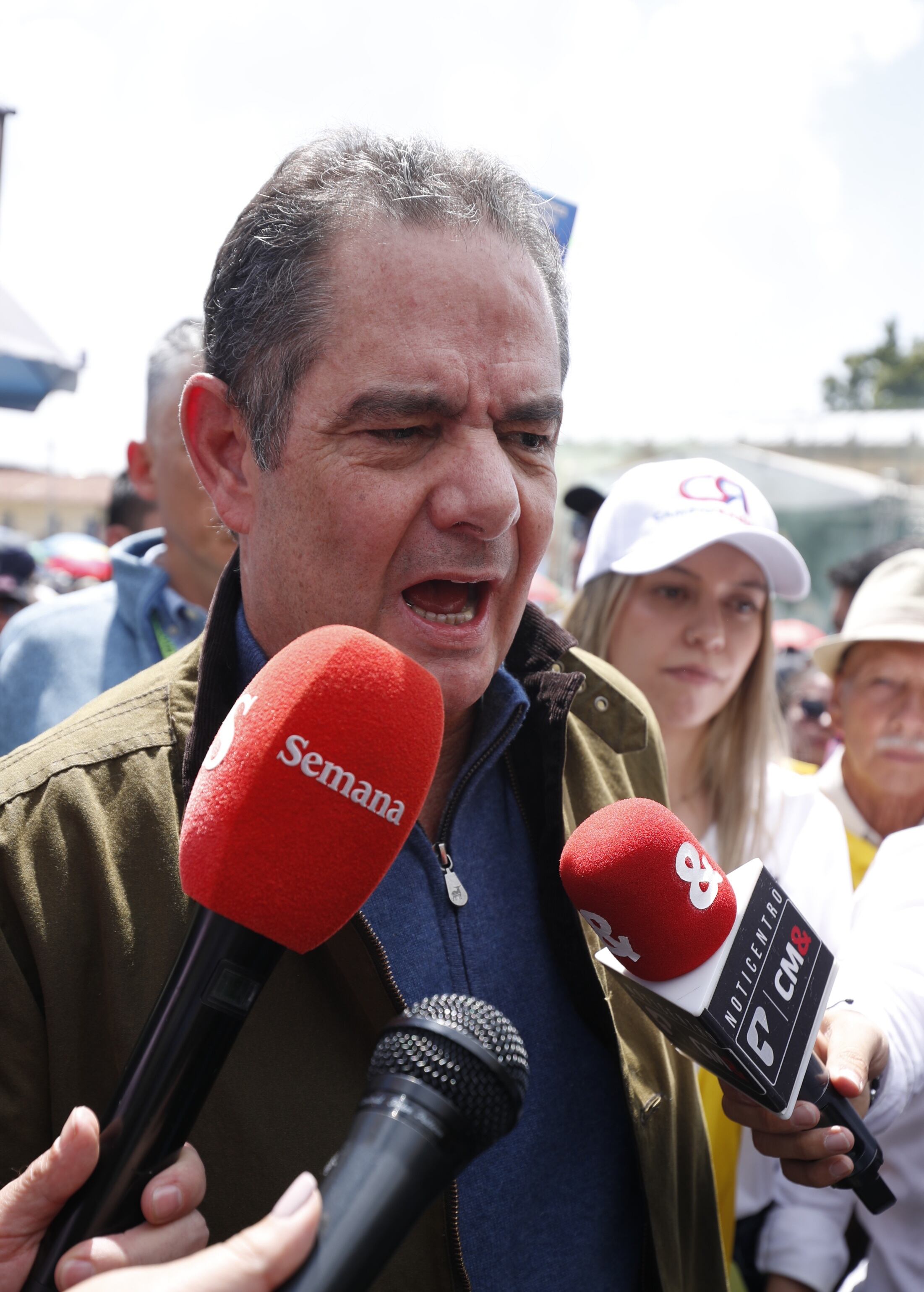 Marcha de las mayorías en contra del Gobierno de Gustavo Petro  Plaza de Bolívar