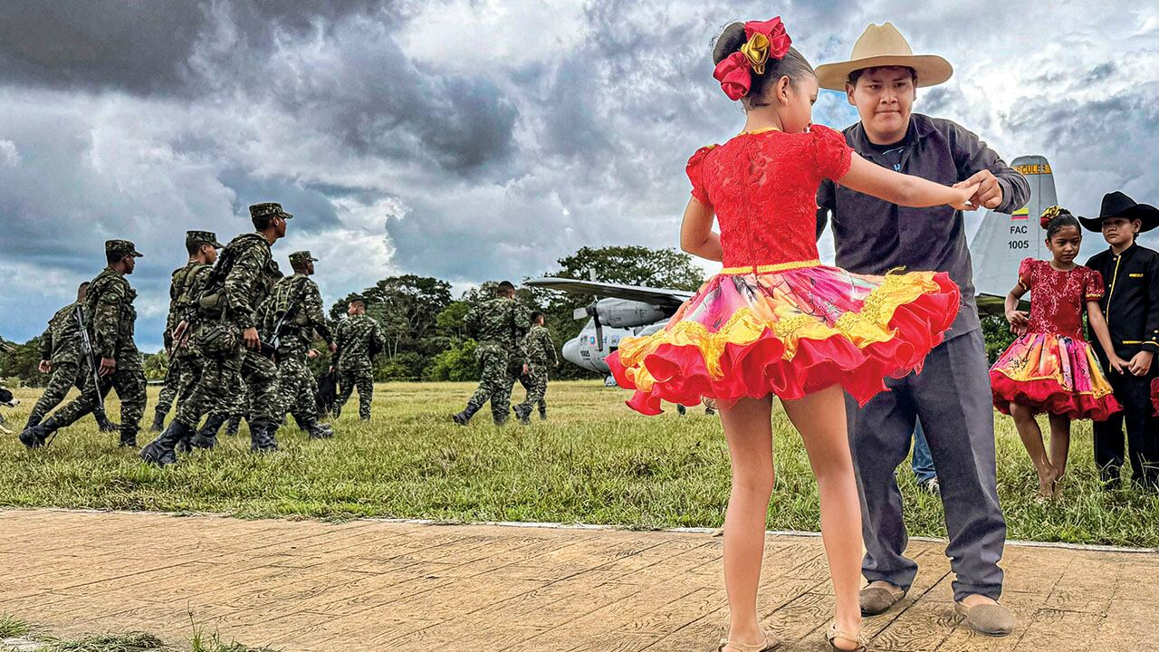 El joropo es el baile típico de la cultura llanera. Foto: Óscar Medina - Instituto de Turismo del Meta.