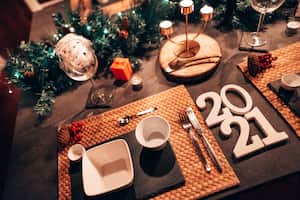 La cena de fin de año es un buen momento para compartir en familia y con amigos.