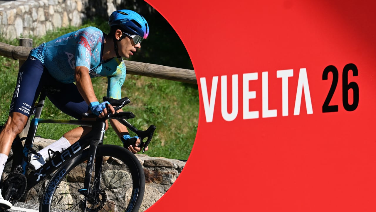 Harold Tejada es el mejor colombiano en la Vuelta a España 2026.