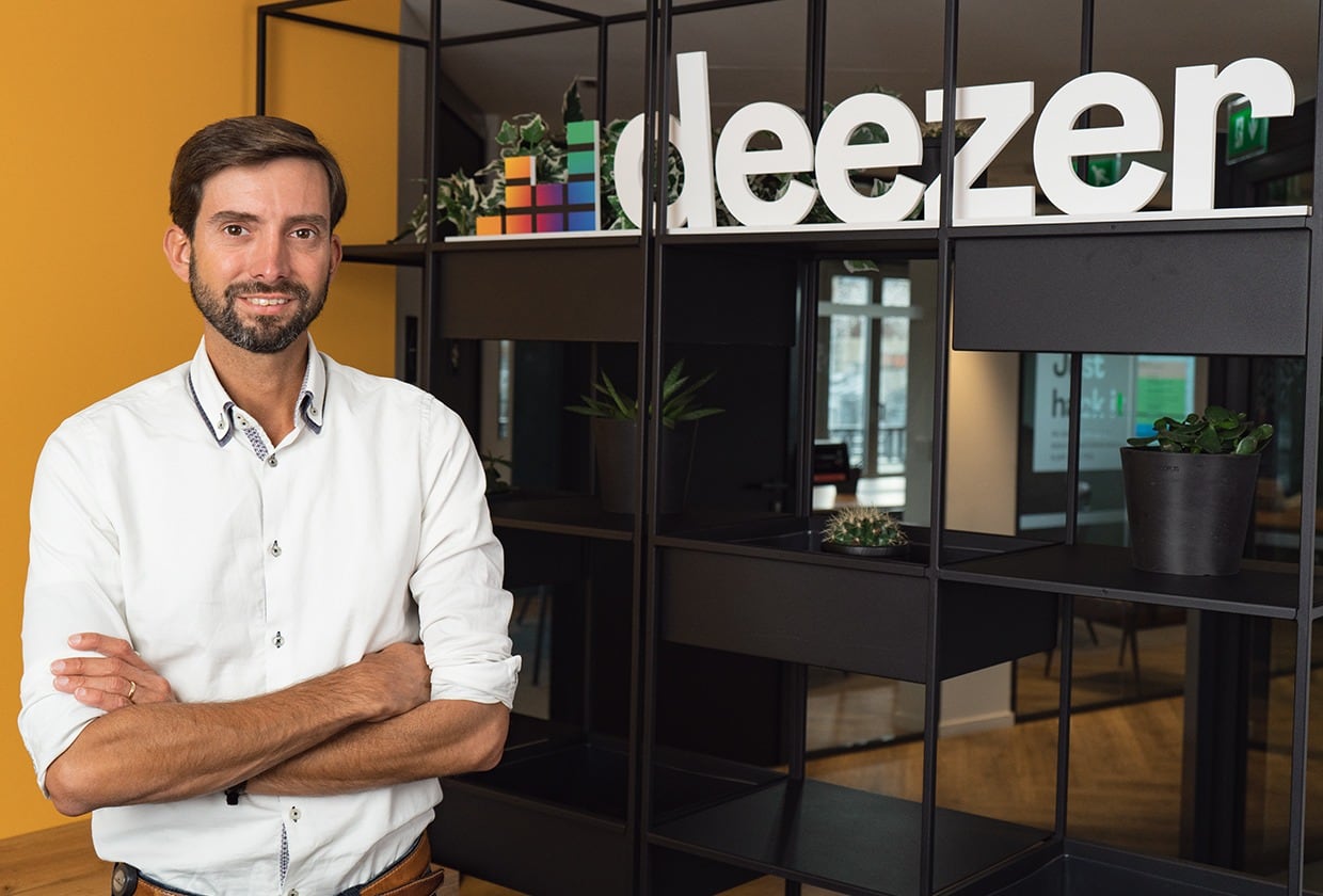 Jerónimo Folgueira, CEO de Deezer.