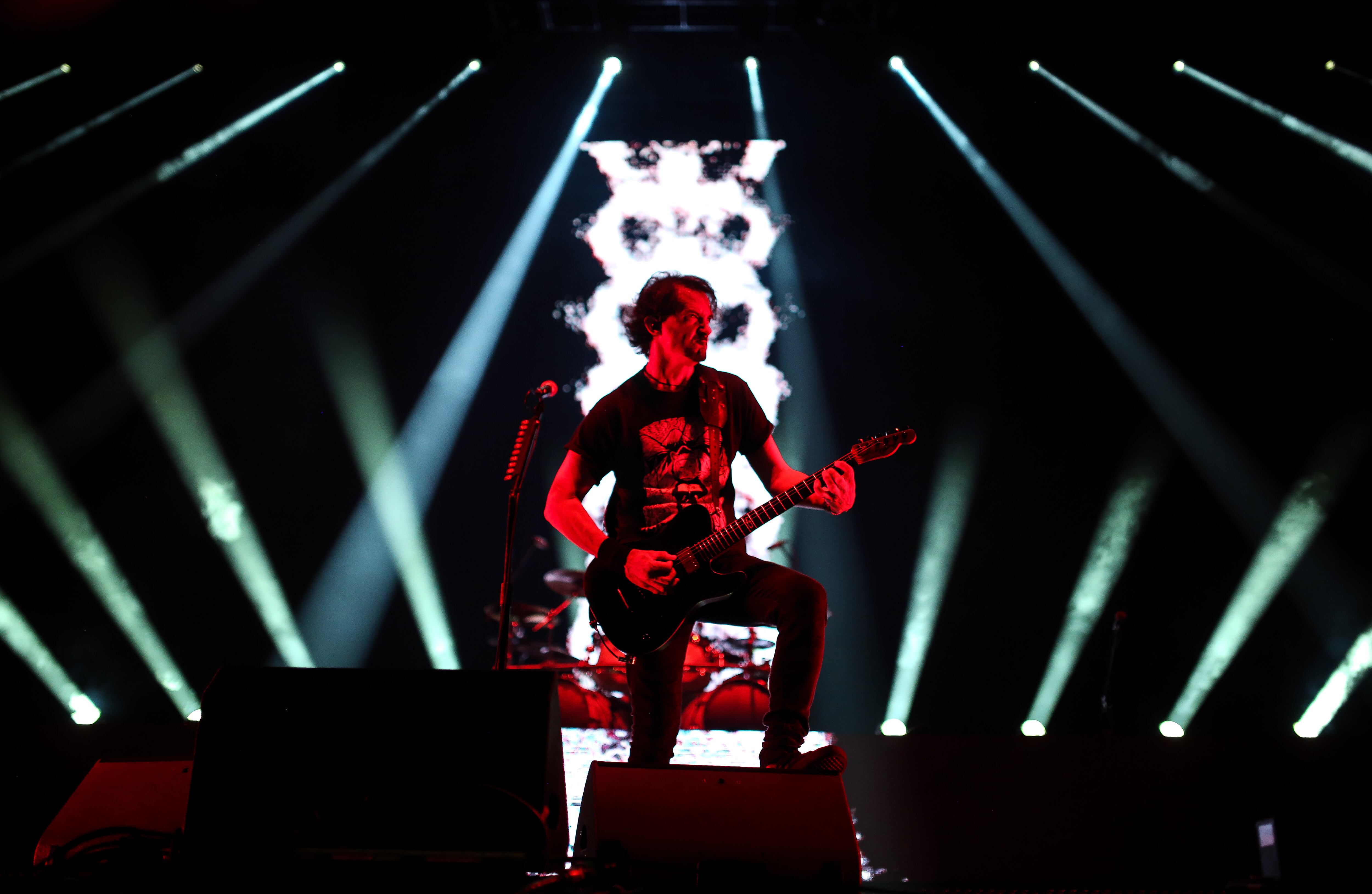 Gojira la banda francesa de death metal que se presentó en el Movistar Arena el 22 de noviembre.