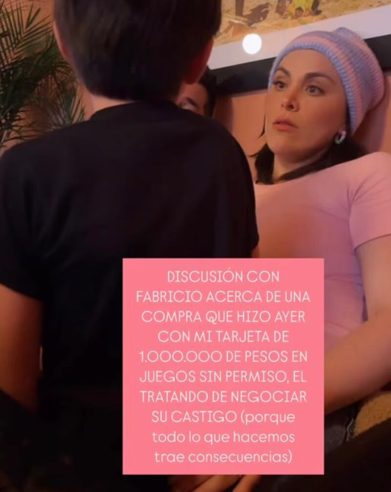 Hijo de Marcelo Cezán y Michelle Gutty recibirá castigo tras gastar más de un millón de pesos en un juego virtual.