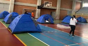 En el coliseo de San Andrés brindarán ayuda a 50 adultos mayores en condición de vulnerabilidad.