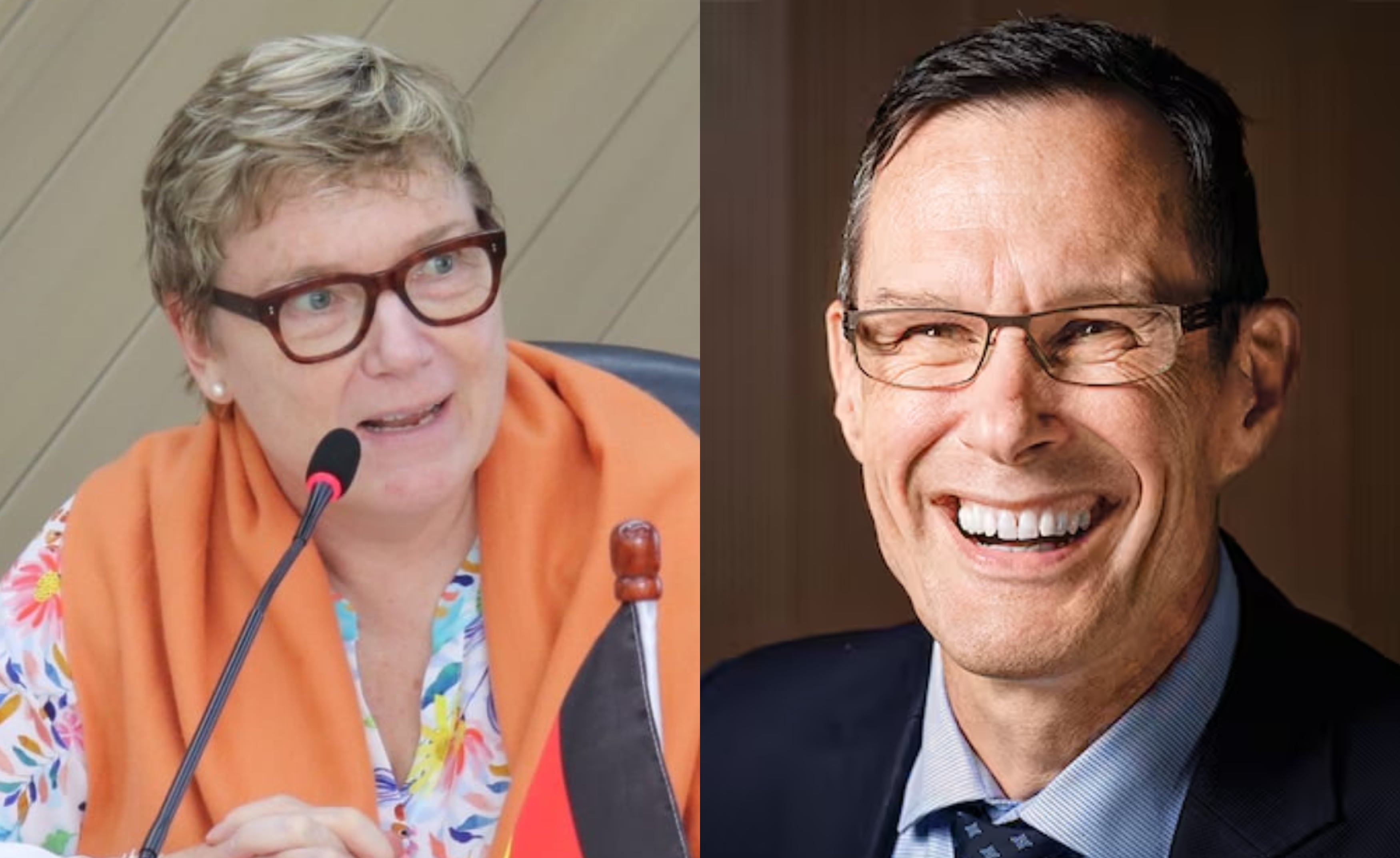 Martina Klumpp y Peter Ptassek