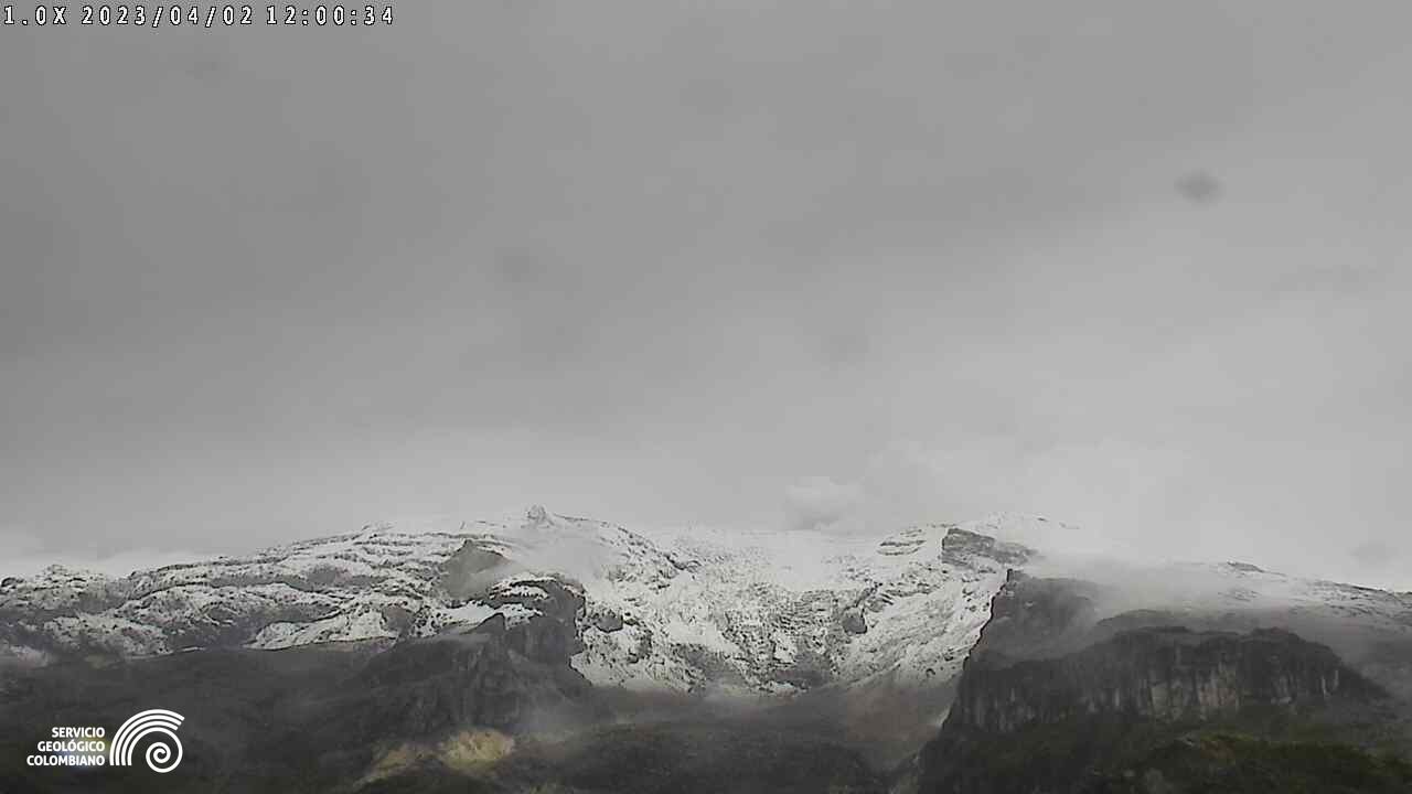 Volcán Nevado del Ruiz.