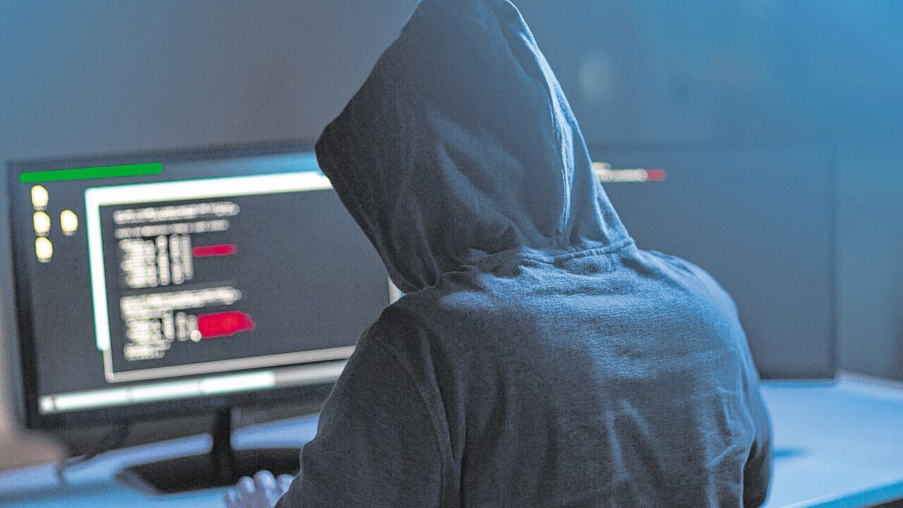 Ciberdelincuente, imagen de referencia.
