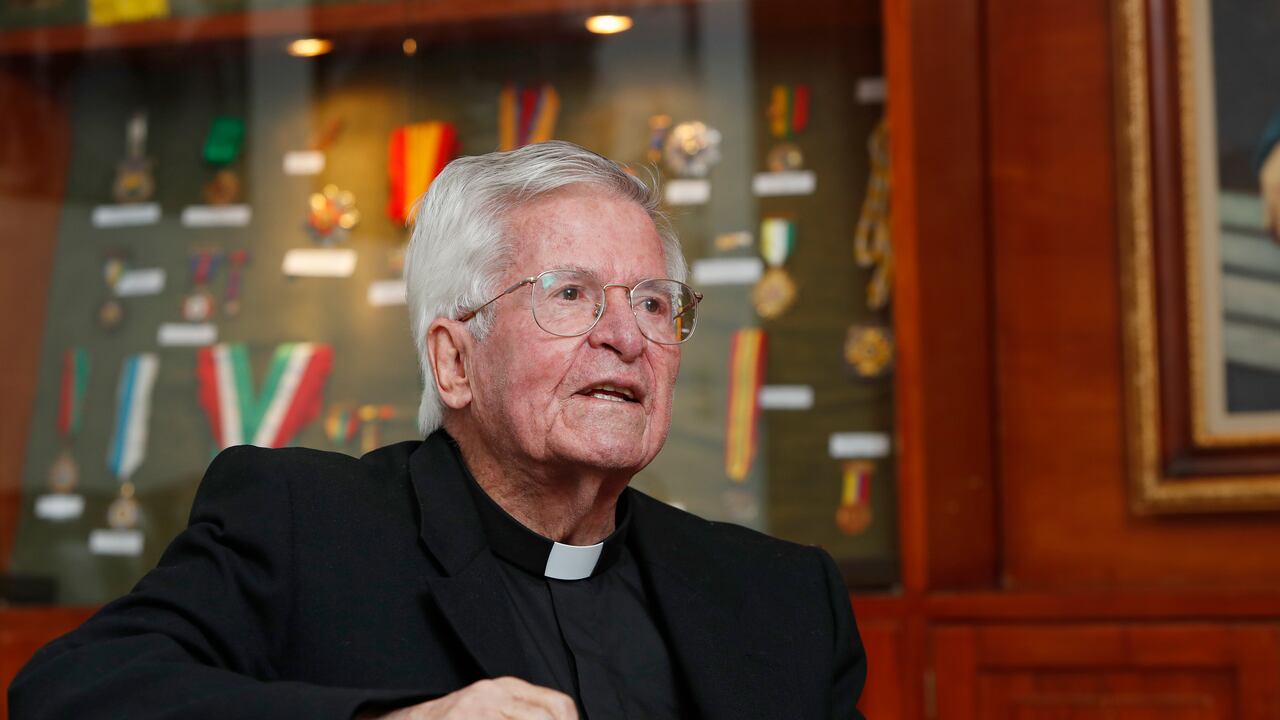 Padre Diego Jaramillo Cuartas
sacerdote en el seno de la Congregación de Jesús y María - Eudistas y actualmente es el presidente de la organización El Minuto de Dios.
Bogota mayo 25 del 2022
Foto Guillermo Torres Reina / Semana