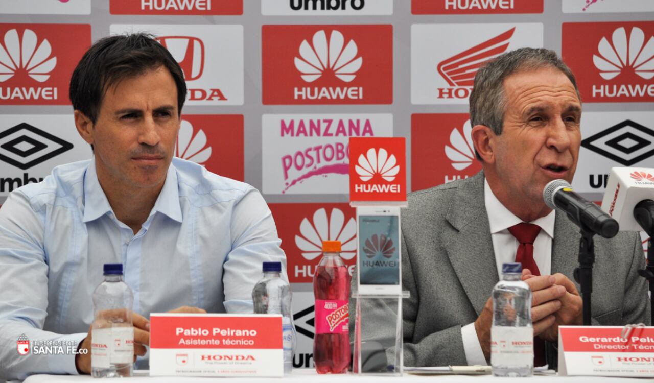 Pablo Peirano ya hizo parte de Santa Fe cuando fue asistente de Gerardo Pelusso.