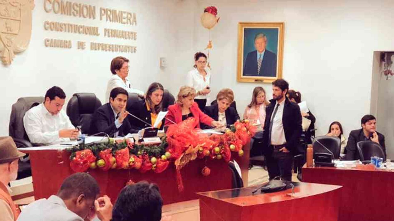 Durante tres días la Comisión Primera de la Cámara discutió y votó la reforma a la política.