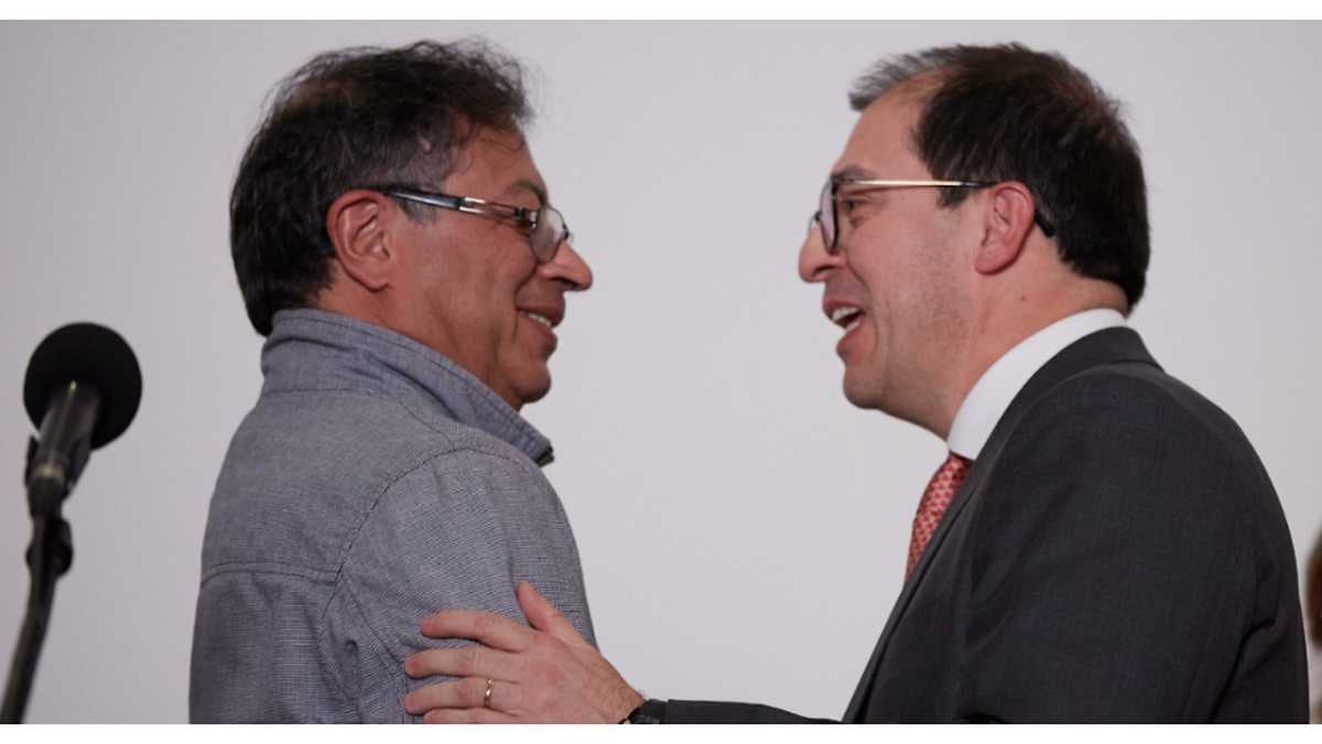 El presidente Gustavo Petro y el fiscal Francisco Barbosa han tenido algunas diferencias bastantes marcadas. 