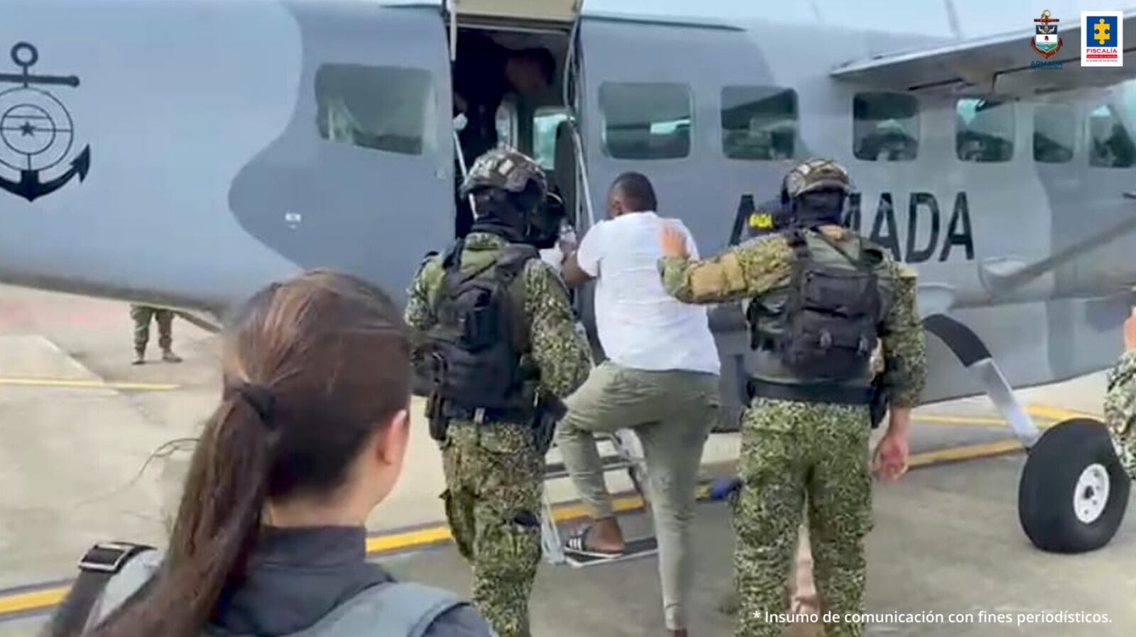 Jesús Jhormen Mosquera Quinto, era el encargado de enviar coca hacia Estados Unidos hacia donde será extraditado.